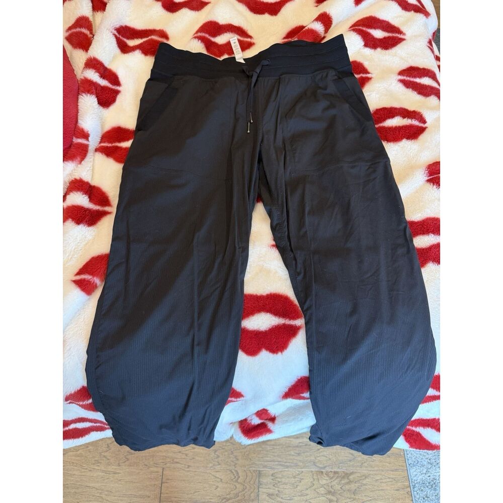 Lululemon Dance Studio Mid-Rise Regular Pants Women's Black Size 12